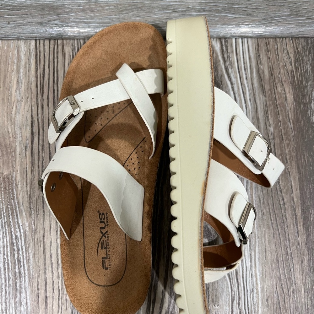 Women's Cream Sandals